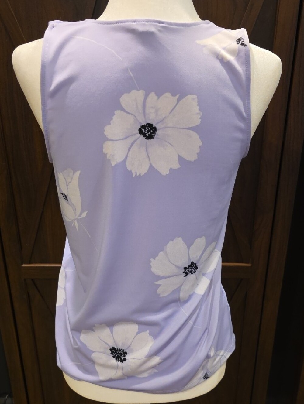Ann Taylor Lavender Floral Sleeveless Camisole - Picture 5 of 5